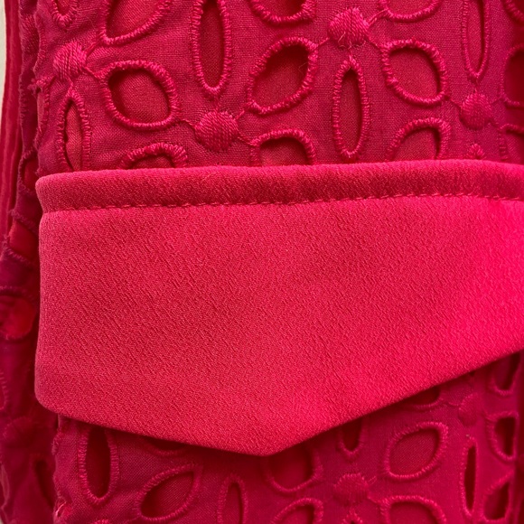 CeCe Vibrant Pink Midi Dress - Picture 8 of 11